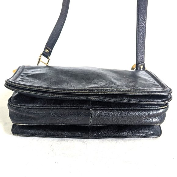 Vintage Neusteters Black Leather Purse - Picture 5 of 10